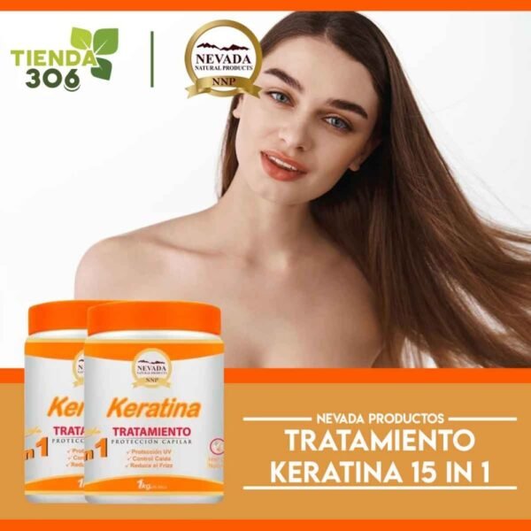 Tratamiento de Keratina (Nevada) Pote 1 Kgs. - Imagen 2