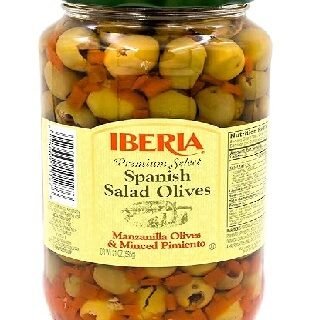 Aceitunas Saladas 595g IBERIA