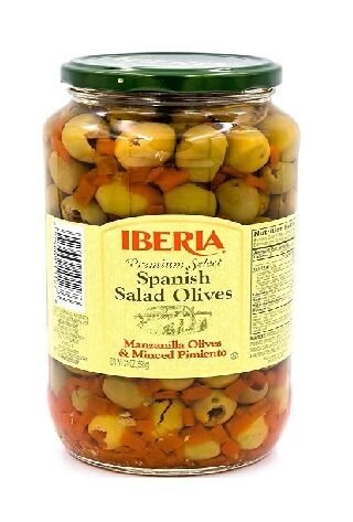 Aceitunas Saladas 595g IBERIA