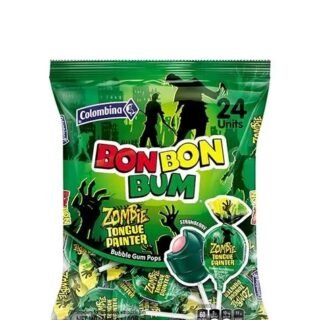 Paquete de Chupa Chupa Pintalenguas con Chicle de Fresa