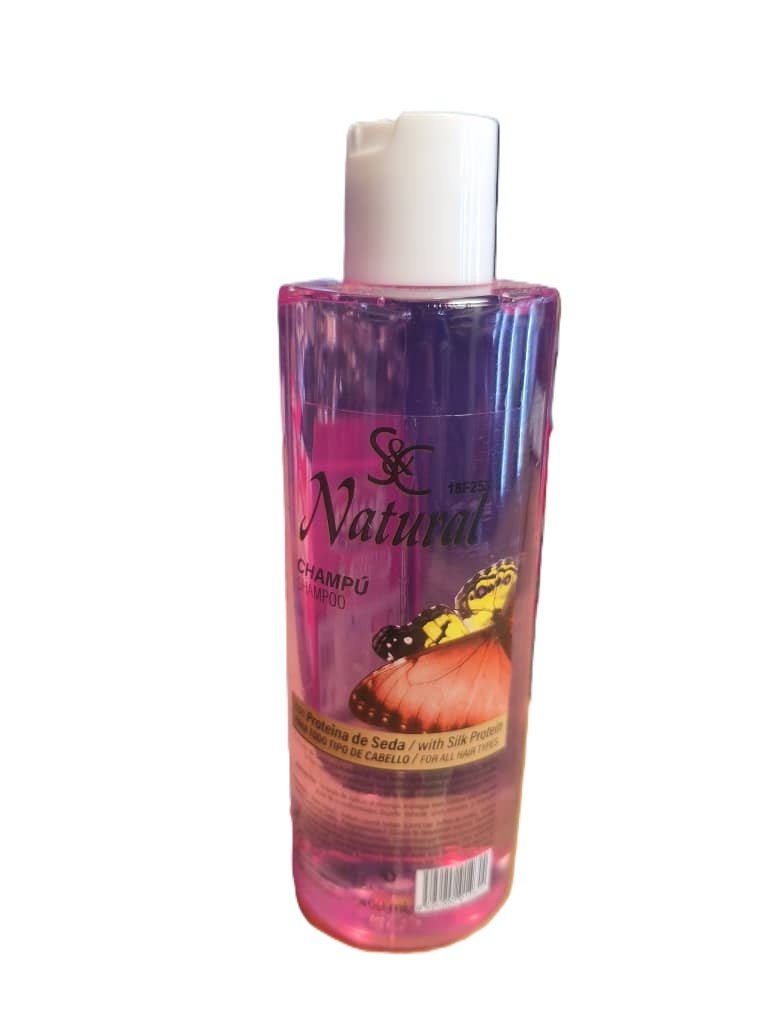 Shampoo con Proteína de Seda NATURAL