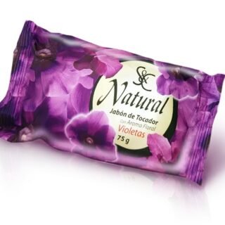 Jabón con Aromas de Violeta NATURAL