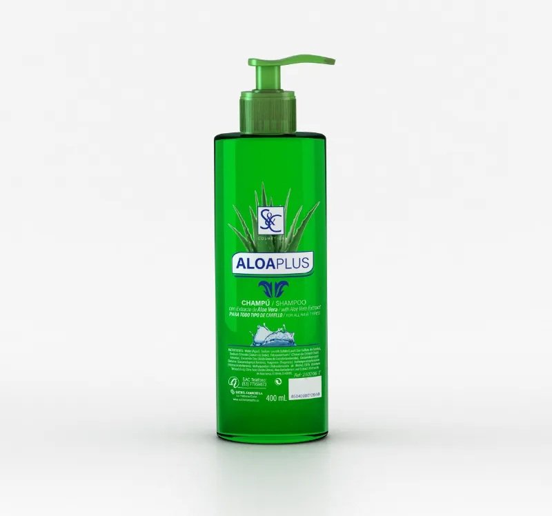 Shampoo con Extracto de Aloe Vera ALOA PLUS