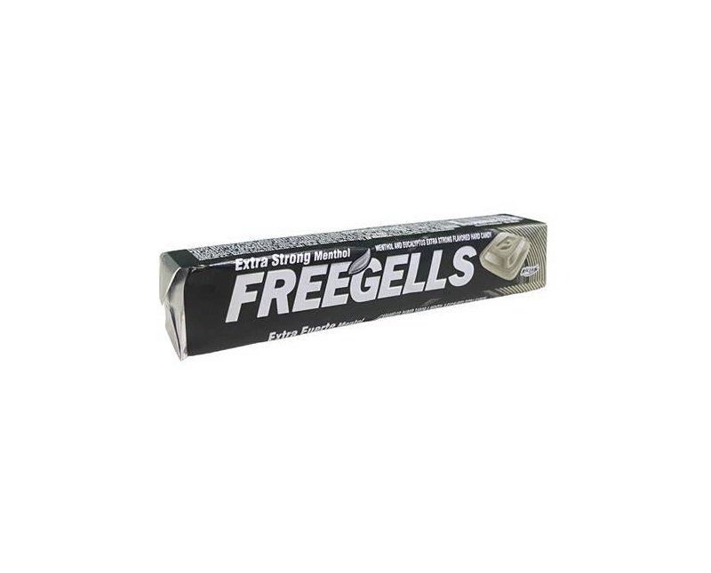 Caramelos Duros Con Mentol Extra Fuerte FREEGELLS