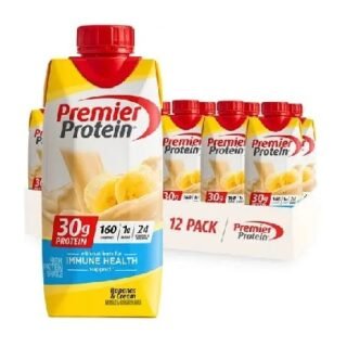 Batido de Proteínas Sabor Plátano y Crema