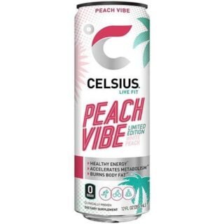 Energizante CELSIUS PEACH VIBE